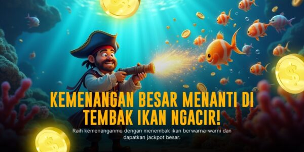Tembak Ikan Jackpot: Sensasi Menang Besar di Game Arcade Spadegaming